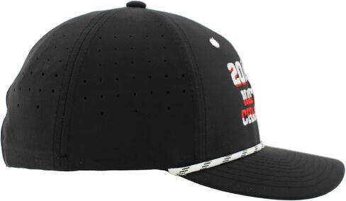 ZHATS Standard Ohio State Buckeyes National Champs 2024 Football Rope Hat Black Officially Licensed in Saudi Arabia