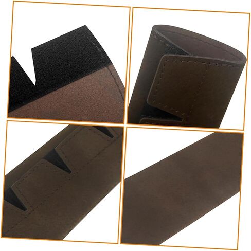 French Horn Wrap Cover French Horn Pad Horn Hand Protector Horn Pad for Protection Guard Protection Pad for Horn Replacement Horn Pads Horn Handle Pads Instrument Pad Black Leather in Saudi Arabia