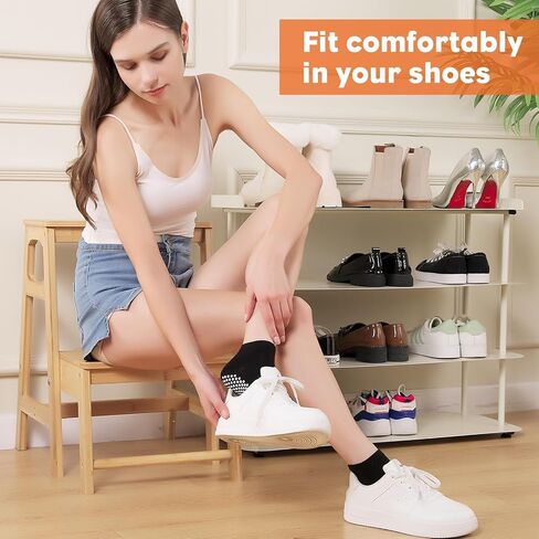 جوارب قبضة للنساء والرجال- غير قسيمة لزجة لزجة مضاد للزلزال جورب لليوغا بيلاتيس مستشفى الترامبولين in Kuwait