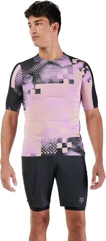 Fox Racing Mens Flexair Ascent Ss Jersey Pulse in Saudi Arabia