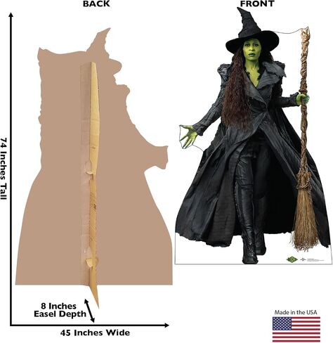 Cardboard People Glinda Life Size Cardboard Cutout Standup - Wicked (2024 فيلم) in Saudi Arabia