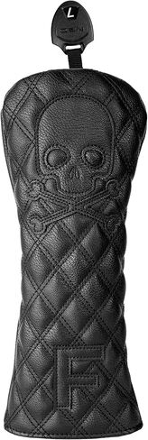 يغطي نادي الغولف أغطية رأس الجولف الأسود أغلفة السائق في Fariway Wood Headcover Hybrid Covers Leather Golf Headcover for Driver Faintry Hybrid - PURIUM PU LEATHY PONDY in Saudi Arabia