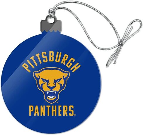 GRAPHICS & MORE University of Pittsburgh Panthers Acrylic Christmas Tree Holiday Ornament in Saudi Arabia