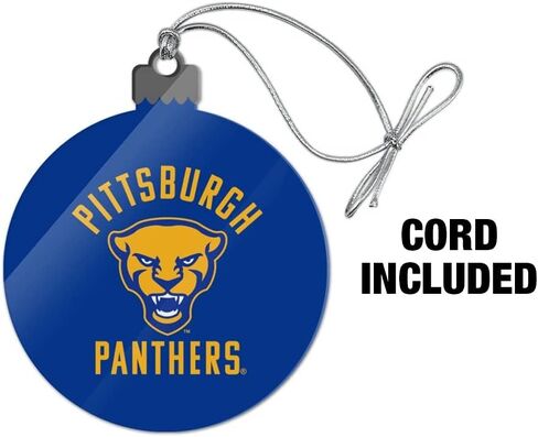 GRAPHICS & MORE University of Pittsburgh Panthers Acrylic Christmas Tree Holiday Ornament in Saudi Arabia