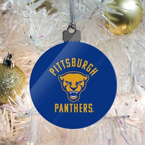 GRAPHICS & MORE University of Pittsburgh Panthers Acrylic Christmas Tree Holiday Ornament in Saudi Arabia