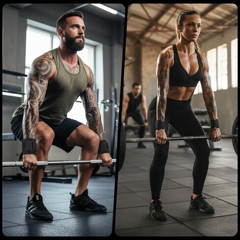 WRIST SUPPORT STRAPS - PREMIUM METAL LIFTING STEEL HOOKS IMPROVE GRIP FOR POWERLIFTING, BODYBUILDING, AND HEAVY TRAINING FOR MEN AND WOMEN in Saudi Arabia