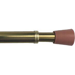 قضيب ستارة Kowibcl طول قابل للتعديل، قضبان ستائر زنبركية للمطبخ والحمام والنافذة (نحاس - قطعتان، من 45.7 سم إلى 28 بوصة) in Kuwait