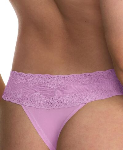 ثونغ نسائي من Natori Bliss Perfection مقاس واحد 771154، NIGHT، OS in Kuwait