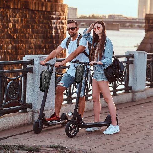 5pcs Electric Scooter Kit : 2L Waterproof EVA E-Scooter Bag, Phone Holder, Hook, Strap, Horn - Essential Electric Scooters Accessory for Adult Urban Commuters in Saudi Arabia