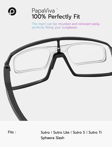 Insert Clip-On RX Prescription Lens Carrier for Oakley Sutro Sunglass in Saudi Arabia
