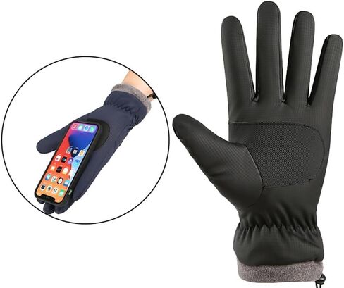 Men and Women Ski Gloves Winter Cold Weather Gloves Touchscreen Warm Waterproof Gloves for Cycling, Running, Driving, Skiing in Saudi Arabia