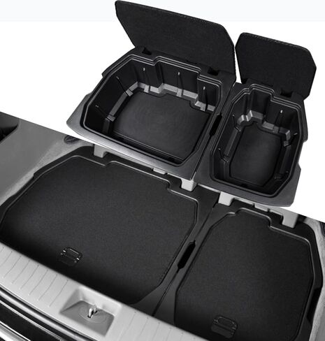 ل 2021-2025 منظم Toyota Sienna Trunk Trunk ، مربع تخزين الفقس الخلفي MPV Cargo ، مساحة إضافية تناسب Sienna تحت صناديق تخزين أرضية البضائع in Saudi Arabia