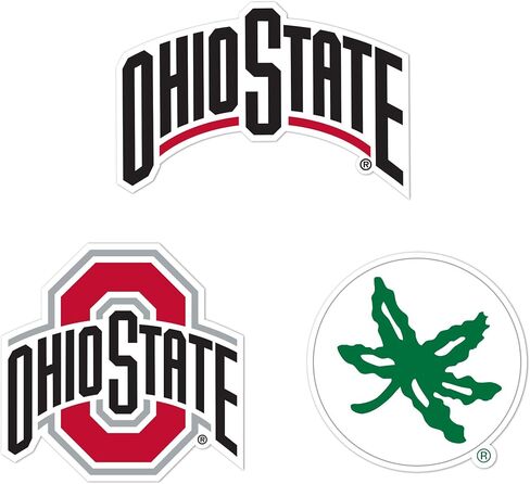ملصق حائط قابل للإزالة لصبار الصحراء وجامعة ولاية أوهايو WallStix OSU Buckeyes مقاس 11x17 ملصق من الفينيل للاستخدام الداخلي والخارجي (التصميم A) in Saudi Arabia