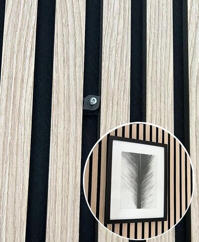 شماعات جدارية بخطافات لولبية للوحة الحائط الصوتية، لوحة Acupanel، لوحات صوتية، لوحة صوتية، عبوة من 4 قطع، لا تحتاج إلى حفر in Saudi Arabia