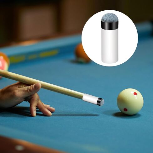 DIVINA VITAE 10Pcs Pool Cue Tips Replacement Kit Screw On Pool Stick Tips 12mm Billiard Cue Tips Replacement Kit for Pool Cues(Gray) in Saudi Arabia
