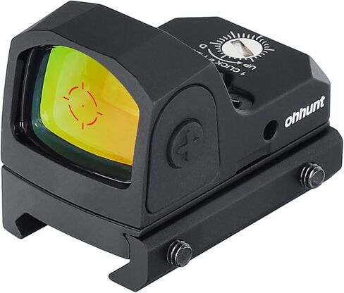 Ohhunt RD-005 منظر نقطة حمراء متوافق مع بصمة RMR وPicatinny Mount Micro Reflex Sight 2 MOA Dot و32 MOA Circle in Saudi Arabia