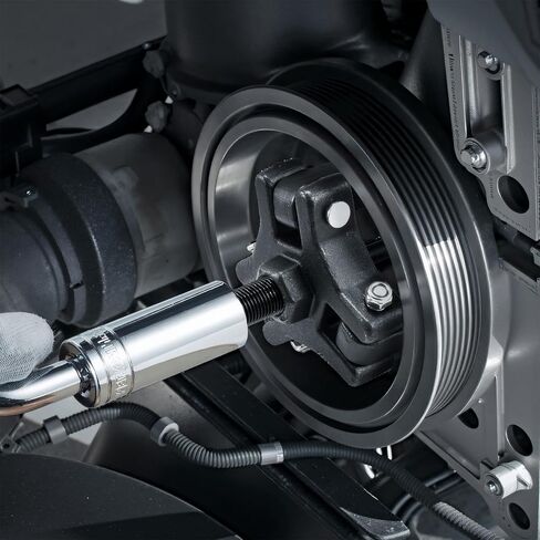Vevor Harmonic Balancer Puller Removal وتثبيت أدوات مجموعة أدوات ، مجموعة أدوات التثبيت المتنافسة جميع الفولاذ لإزالة وتثبيت الموازنات ، الحلقات ، بكرات العمود المرفقي ، عجلات التوجيه in Kuwait
