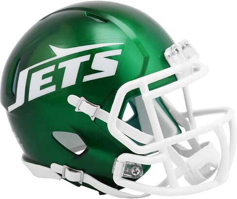 خوذة كرة القدم الصغيرة New York Jets Tribute On-Field Revolution Speed ​​- جديدة في صندوق Riddell in Saudi Arabia