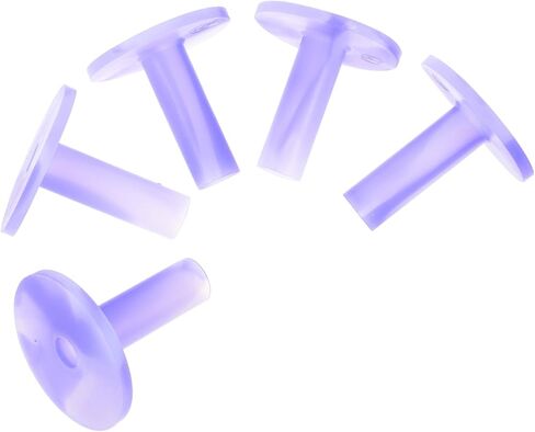 5Pcs Flexible Rubber Golf Tees Purple Marble Pattern Golf Ball Holders Stable Practical Stands for Driving Range and Practice Mat Accessories in Saudi Arabia