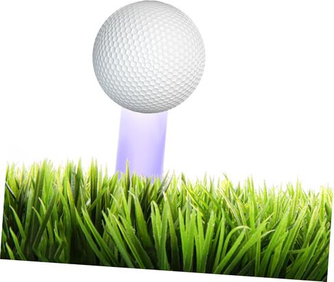 5Pcs Flexible Rubber Golf Tees Purple Marble Pattern Golf Ball Holders Stable Practical Stands for Driving Range and Practice Mat Accessories in Saudi Arabia