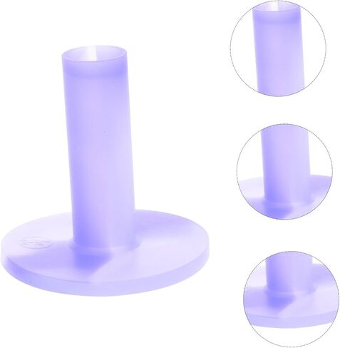 5Pcs Flexible Rubber Golf Tees Purple Marble Pattern Golf Ball Holders Stable Practical Stands for Driving Range and Practice Mat Accessories in Saudi Arabia
