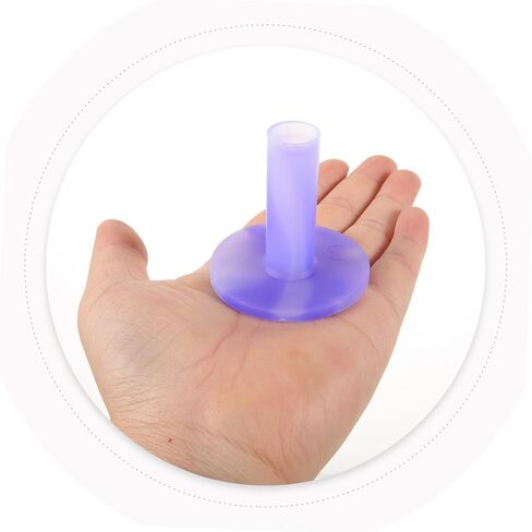 5Pcs Flexible Rubber Golf Tees Purple Marble Pattern Golf Ball Holders Stable Practical Stands for Driving Range and Practice Mat Accessories in Saudi Arabia