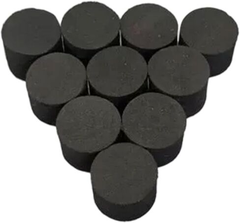 DYNWAVE 10Pcs Electronic Drum Trigger with Sticky Black Easy DIY Installation Good Elastic Sponges 20mm in Height, 36x20mm in Saudi Arabia