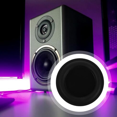 Housoutil 6 5 Inch Bass Speaker Passive Radiator Diaphragm for Enhanced Low Frequency Vibration Membrane - Ideal for DIY Vehicle Subwoofer Repair in Saudi Arabia