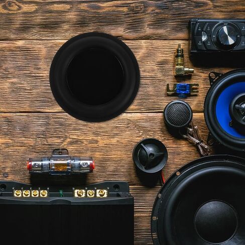 Housoutil 6 5 Inch Bass Speaker Passive Radiator Diaphragm for Enhanced Low Frequency Vibration Membrane - Ideal for DIY Vehicle Subwoofer Repair in Saudi Arabia
