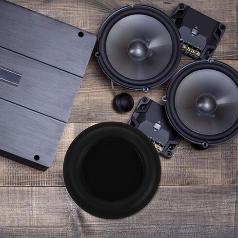 Housoutil 6 5 Inch Bass Speaker Passive Radiator Diaphragm for Enhanced Low Frequency Vibration Membrane - Ideal for DIY Vehicle Subwoofer Repair in Saudi Arabia
