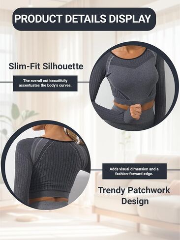 Women Comfortable Breathable Stretchy Yoga Long Sleeve Shirt for Pilates Gym in Saudi Arabia