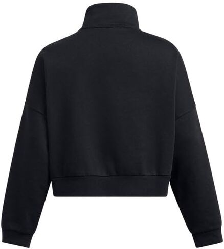 سويت شيرت نسائي من Under Armour مصنوع من الصوف بنصف سحاب كبير الحجم UA Icon - دفء فائق النعومة in Saudi Arabia