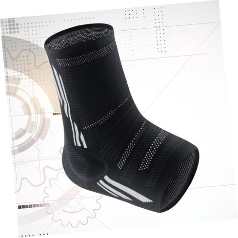 Baluue 1pc Sports Ankle Sleeve for Men Women Ankle Brace for Basketball Tennis Volleyball Reinforced Support Comfortable Breathable in Saudi Arabia