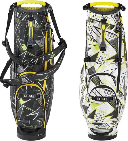 Golf Stand Bags with 4 Way Top Dividers, Rain Cover Hood Sunscreen and Waterproof Golf Bags with Stand, Lightweight Golf Stand Bag for Men & Women in Saudi Arabia