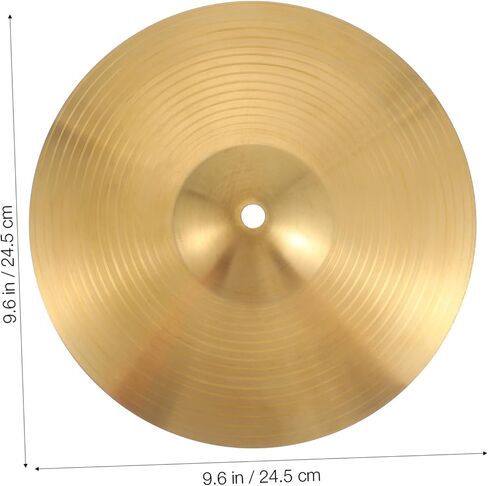Brass Hi Hat Cymbal for Beginners Durable Jazz Drum Accessory for Student and Professional Players Strong Resistance and Versatile Performance in Saudi Arabia