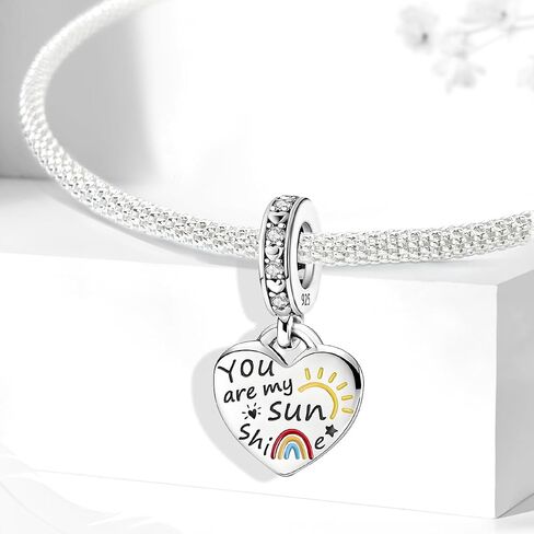 1Pc Fashionable Sterling Silver Love Couple Series Beads Charms Fit DIY Jewelry Matching And Daily Outfit Decoration Gift For Women in Saudi Arabia