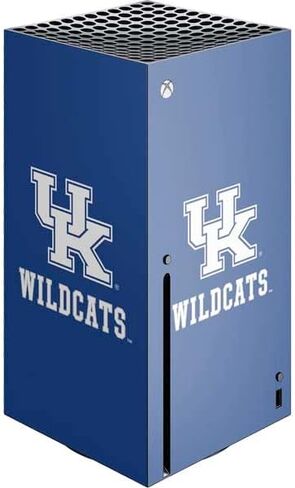 غلاف Skinit المخصص للألعاب متوافق مع وحدة تحكم Xbox Series X - تصميم Wildcats المرخص رسميًا من جامعة كنتاكي في المملكة المتحدة in Saudi Arabia