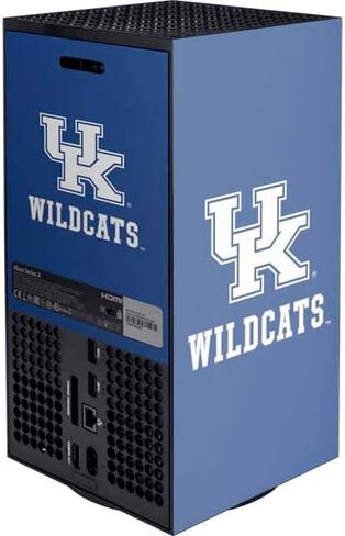 غلاف Skinit المخصص للألعاب متوافق مع وحدة تحكم Xbox Series X - تصميم Wildcats المرخص رسميًا من جامعة كنتاكي في المملكة المتحدة in Saudi Arabia