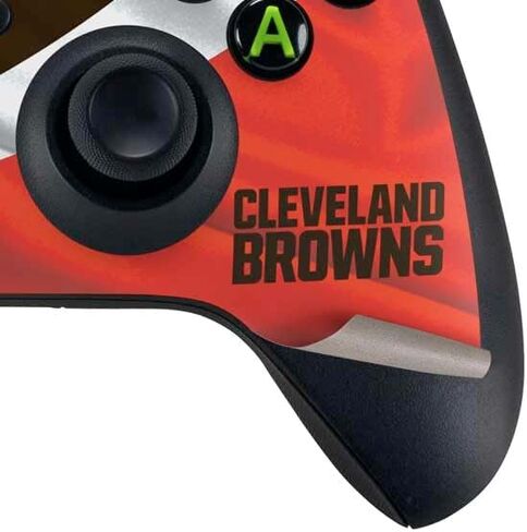ملصق Skinit المخصص للألعاب متوافق مع حزمة Xbox Series X - تصميم مرخص رسميًا من NFL Cleveland Browns in Kuwait