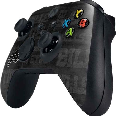 ملصق Skinit المخصص للألعاب متوافق مع وحدة تحكم Xbox Series X - تصميم طباعة استوائية مرخص رسميًا من NFL Buffalo Bills in Saudi Arabia