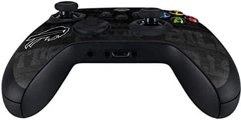 ملصق Skinit المخصص للألعاب متوافق مع وحدة تحكم Xbox Series X - تصميم طباعة استوائية مرخص رسميًا من NFL Buffalo Bills in Saudi Arabia