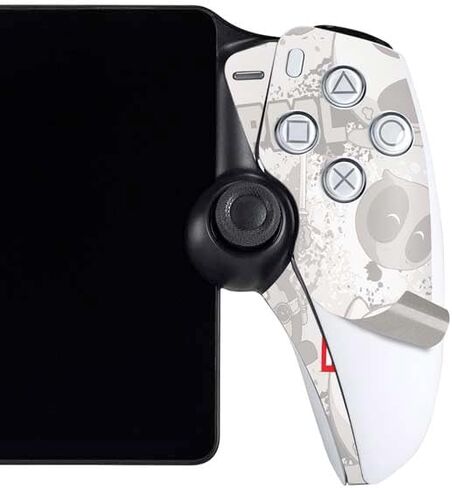 Skinit Decal Gaming Skin Compatible with PlayStation Portal Remote Player - Officially Licensed Marvel Deadpool Wade Wilson Design in Saudi Arabia