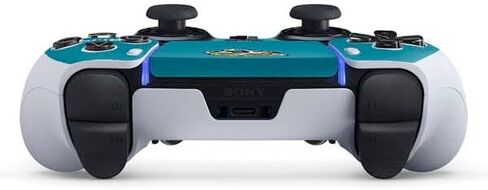 غلاف Skinit المخصص للألعاب متوافق مع وحدة تحكم PS5 DualSense Edge Pro - تصميم مرخص رسميًا من NFL Jacksonville Jaguars in Saudi Arabia