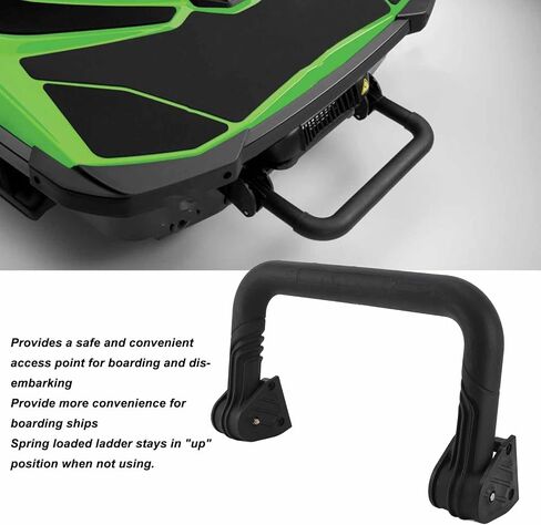 سلم صعود Acouto سلم صعود على شكل قارب 295100869 سلم صعود زنبركي قابل للسحب لـ Sea Doo GTR GTR X GTS RXP X RXT X Wake PRO، Acouto0biwtgvne1 in Saudi Arabia