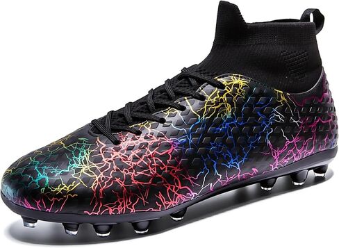 Unisex-Adult Soccer Cleats Youth High-top Training Football Cleats in Saudi Arabia