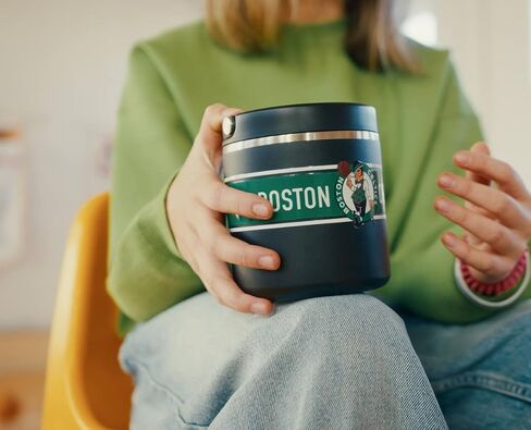 Hydrapeak x NBA مرخص رسميًا من Boston Celtics وعاء طعام ترمس معزول من الفولاذ المقاوم للصدأ سعة 25 أونصة مع مقبض، ترمس حساء واسع الفم مانع للتسرب للبالغين، 10 ساعات ساخنة و16 ساعة باردة in Kuwait