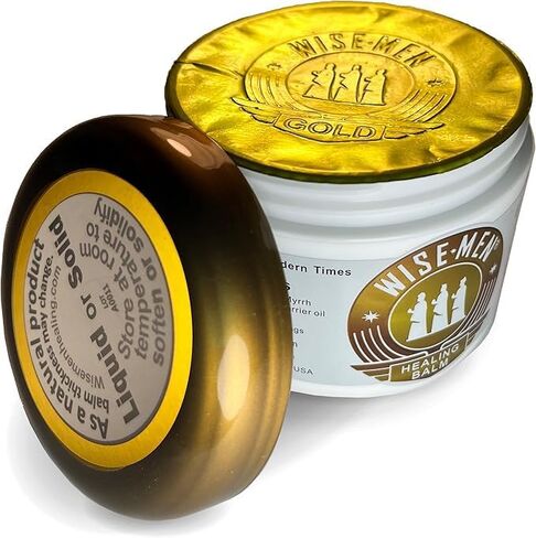 Wise Men Healing Balm with Myrrh and Frankincense Essential Oils for Neuropathy, Sciatica and Nerve Pain Massage and Skin Moisturizing in Saudi Arabia
