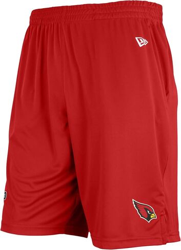 شورت كاجوال للرجال من New Era NFL Football للركض على الأرض، Arizona Cardinals، مقاس متوسط in Saudi Arabia