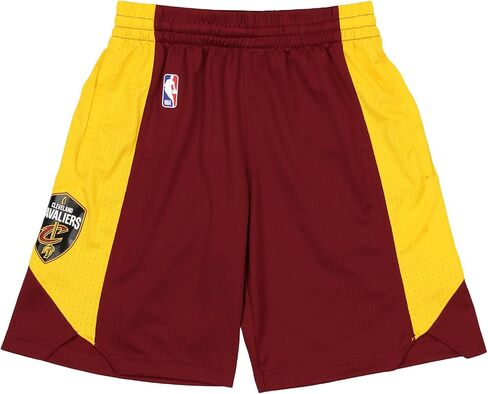 Outerstuff Cleveland Cavaliers NBA Boys Youth Practice Shorts, Wine/Gold in Saudi Arabia