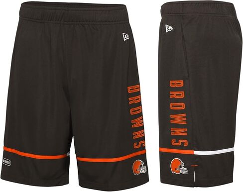 New Era NFL Men's Rusher Training Shorts, Cleveland Browns, Small in Saudi Arabia